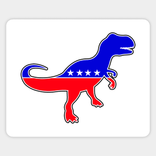 Third Party Politics T-Rex Sticker